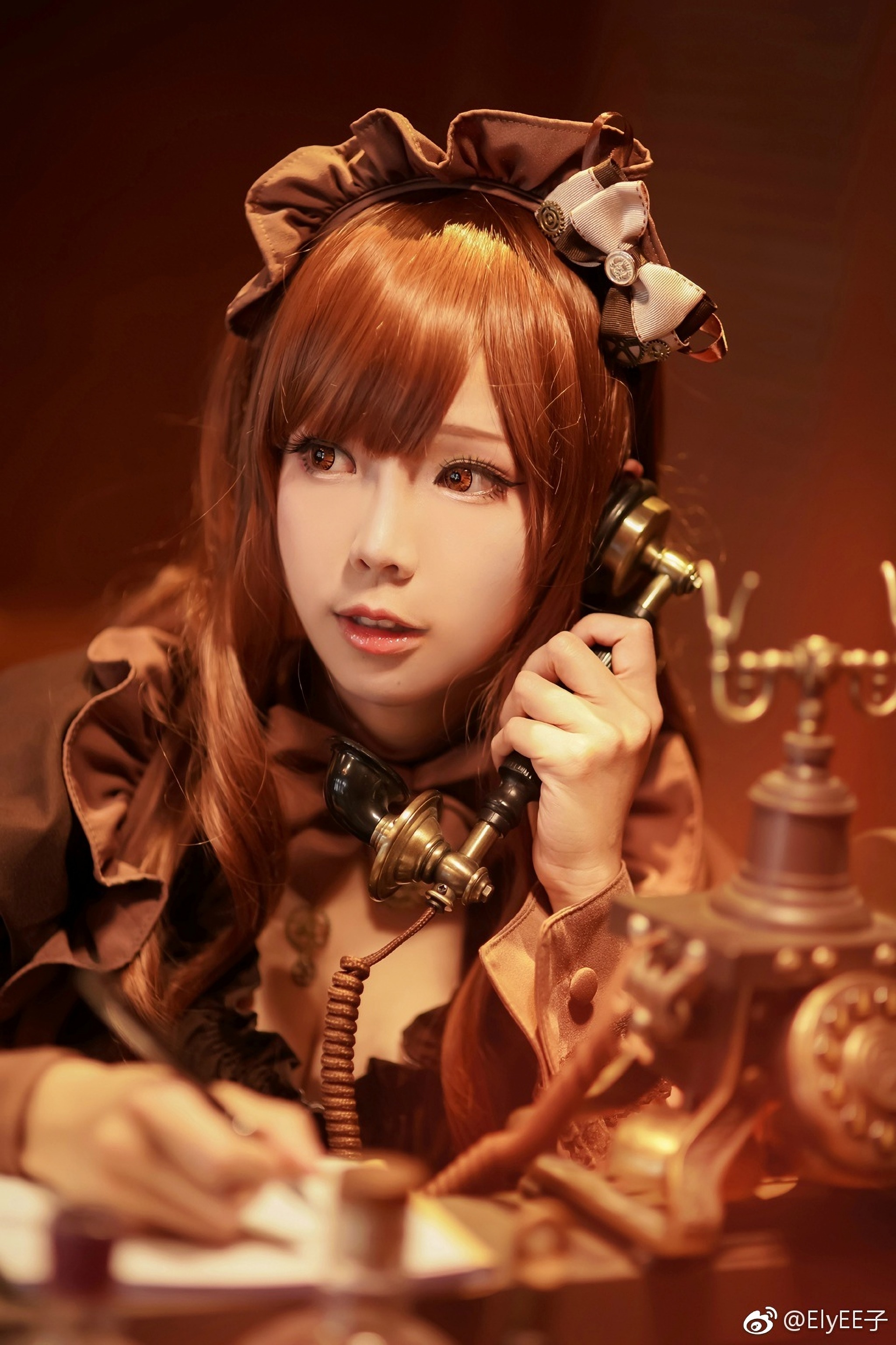 图片[1]-ElyEE子 – NO.034 女仆咖啡店 [17P]-XikXak